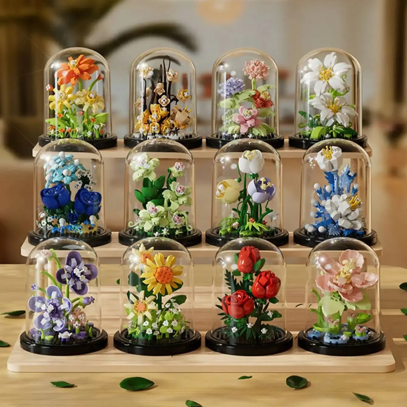 Bonsai Garden Lego - Micro Building Blocks Eternal Flower Bouquet