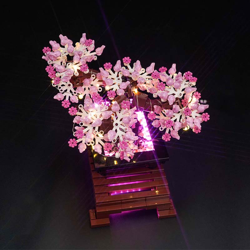 Lazishi LED 10281 set is suita - Bonsai Garden Lego 评论和价格