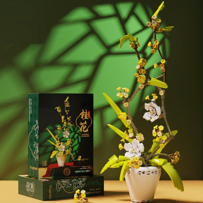 Building Block Flower Orchid S - Bonsai Garden Lego 评论和价格