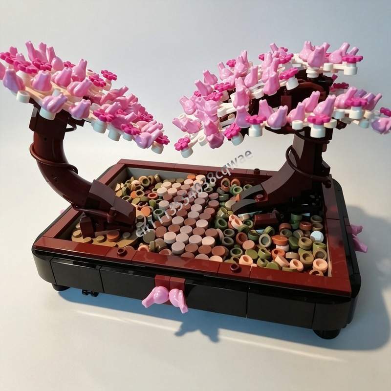 673PCS Bonsai Park Cherry Blos - Bonsai Garden Lego 评论和价格