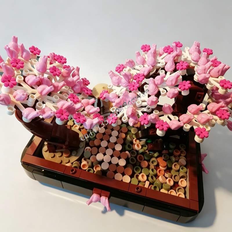 673PCS Bonsai Park Cherry Blos - Bonsai Garden Lego 评论和价格
