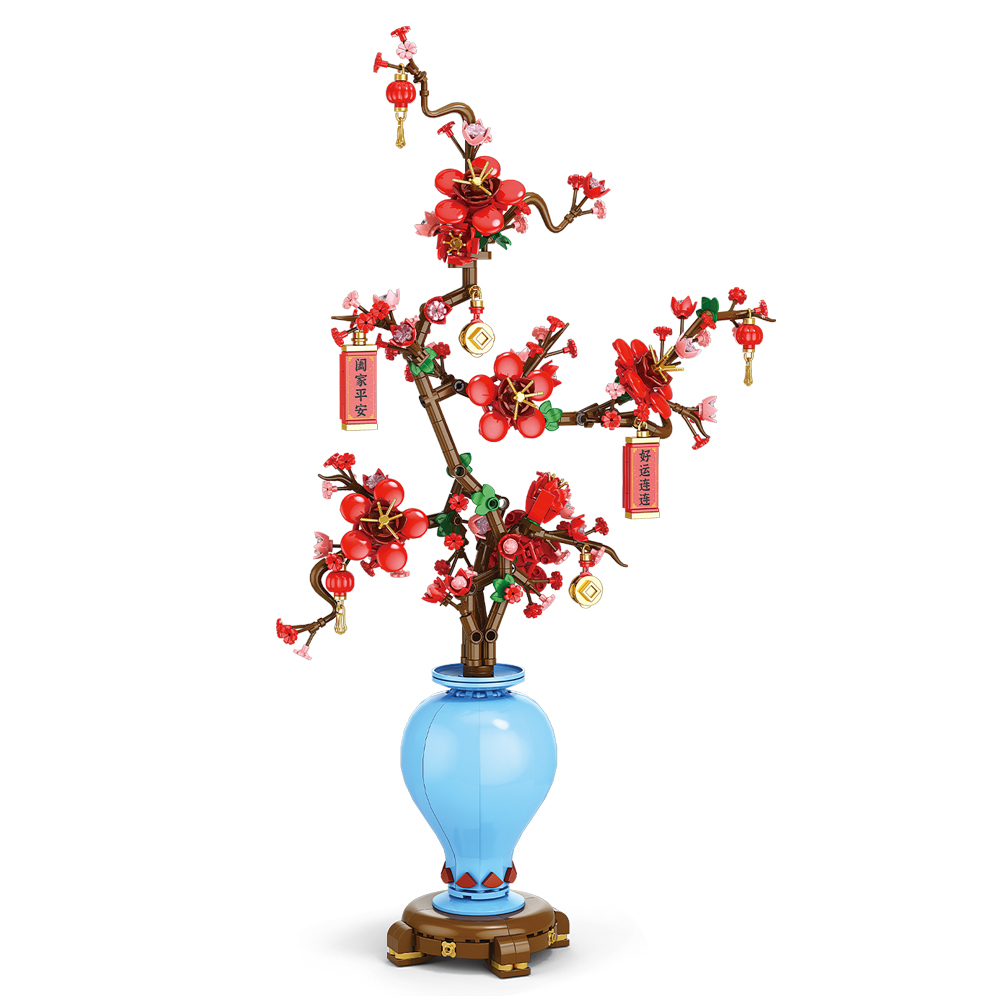 City Creativity Flower Bouquet - Bonsai Garden Lego 评论和价格
