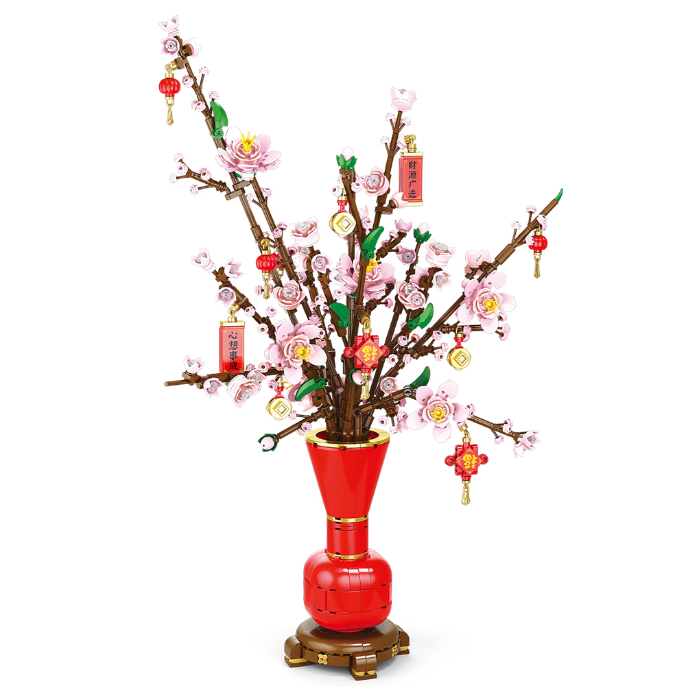 City Creativity Flower Bouquet - Bonsai Garden Lego 评论和价格