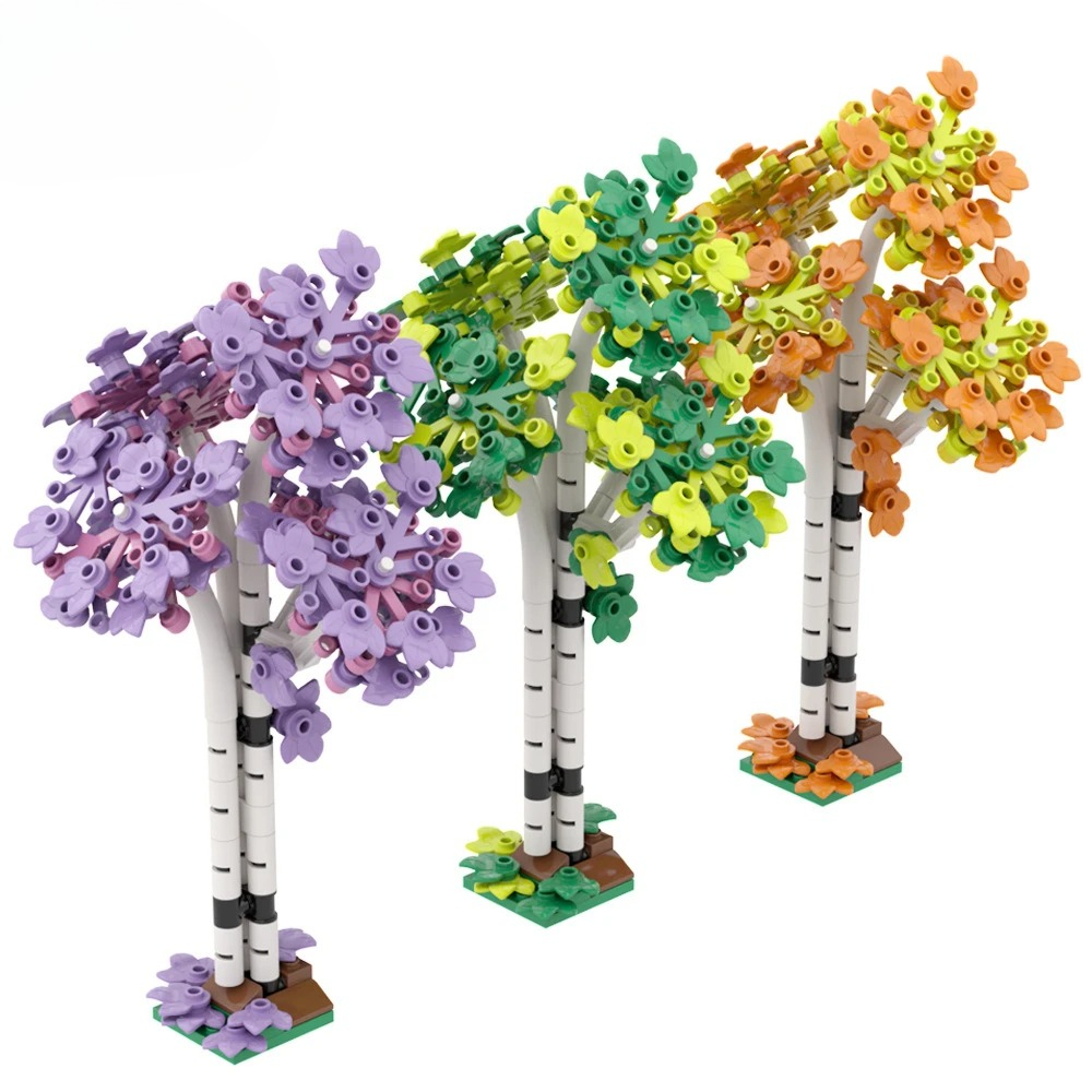 152PCS MOC Building Blocks Gar - Bonsai Garden Lego 评论和价格
