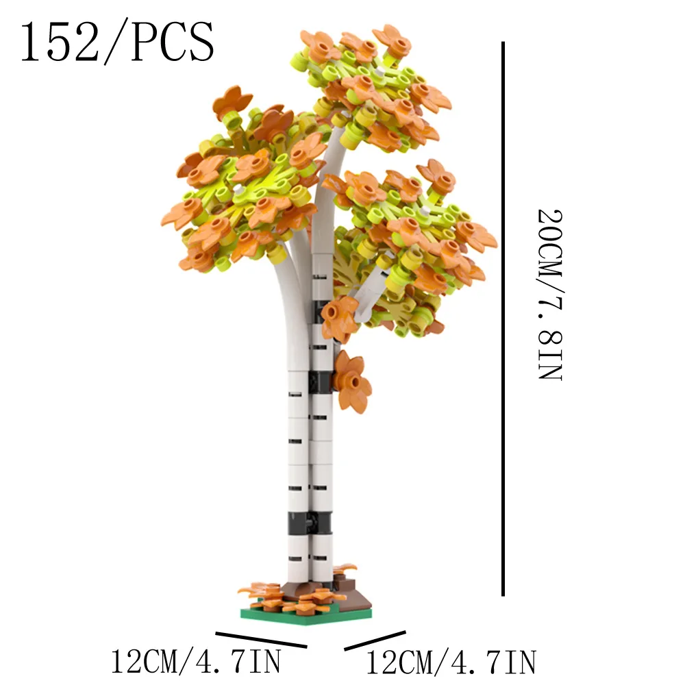 152PCS MOC Building Blocks Gar - Bonsai Garden Lego 评论和价格