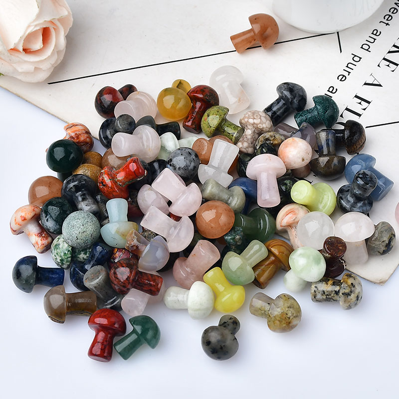 10Pcs Natural Crystal Mini Mus - Bonsai Rock Garden 评论和价格