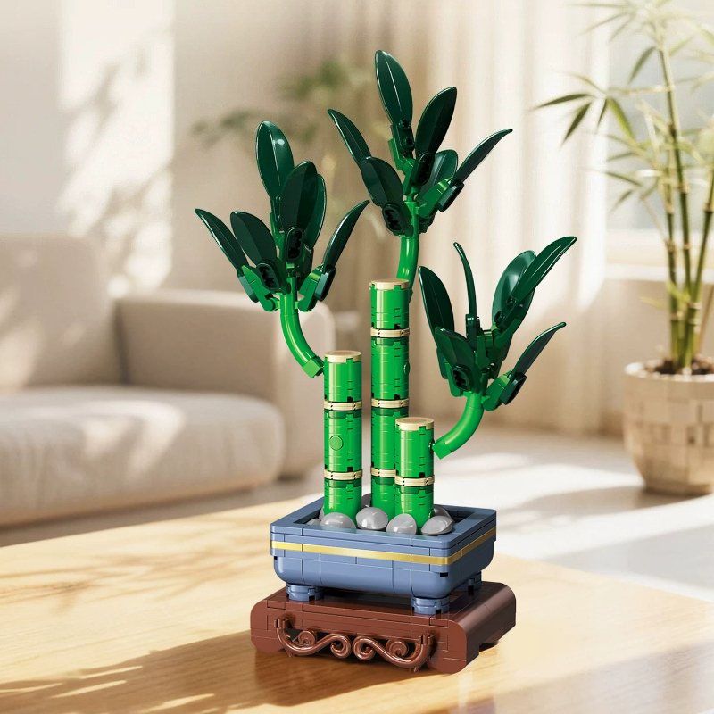 SEMBO Artificial Flowers Build - Bonsai Garden Lego 评论和价格