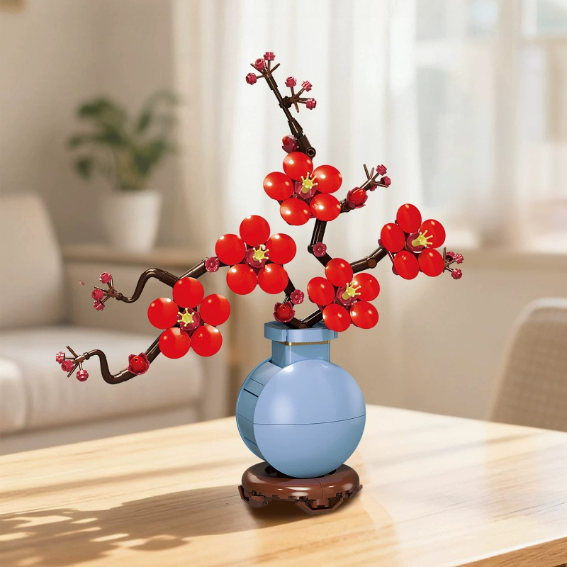 SEMBO Artificial Flowers Build - Bonsai Garden Lego 评论和价格