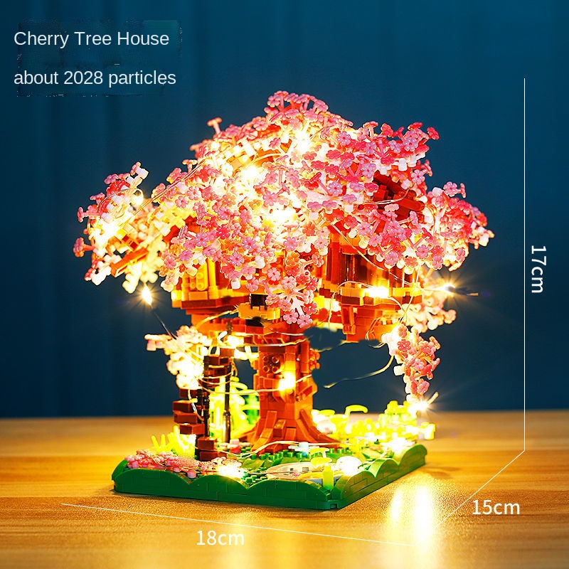 Cherry Bonsai Tree Building Bl - Bonsai Garden Lego 评论和价格