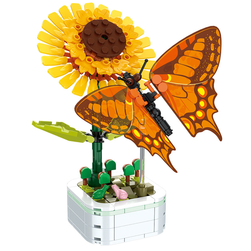 DIY Mini Butterfly Insect Pott - Bonsai Garden Lego 评论和价格