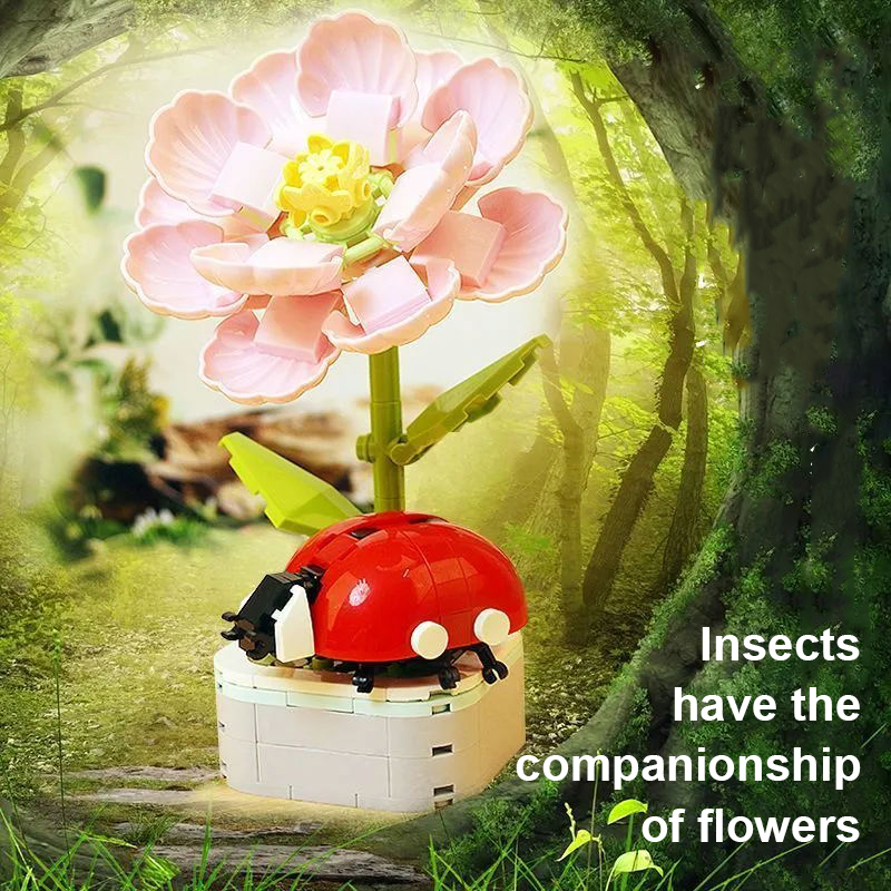 DIY Mini Butterfly Insect Pott - Bonsai Garden Lego 评论和价格