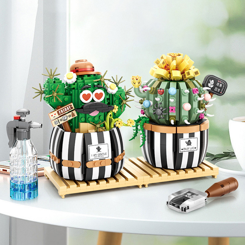 Creative Building Blocks Succu - Bonsai Garden Lego 评论和价格
