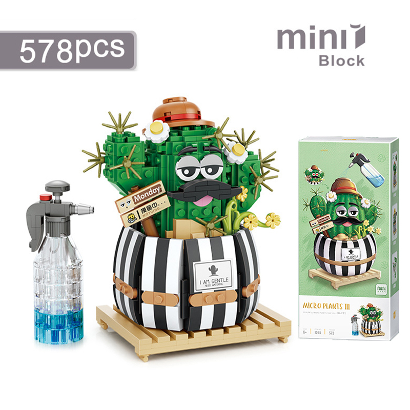 Creative Building Blocks Succu - Bonsai Garden Lego 评论和价格