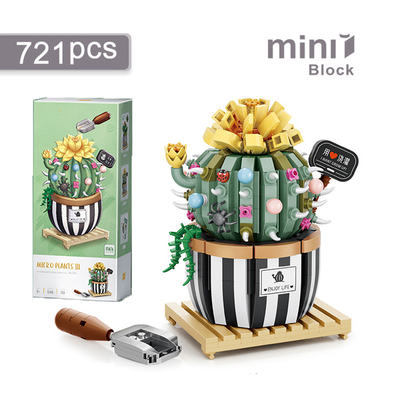 Creative Building Blocks Succu - Bonsai Garden Lego 评论和价格