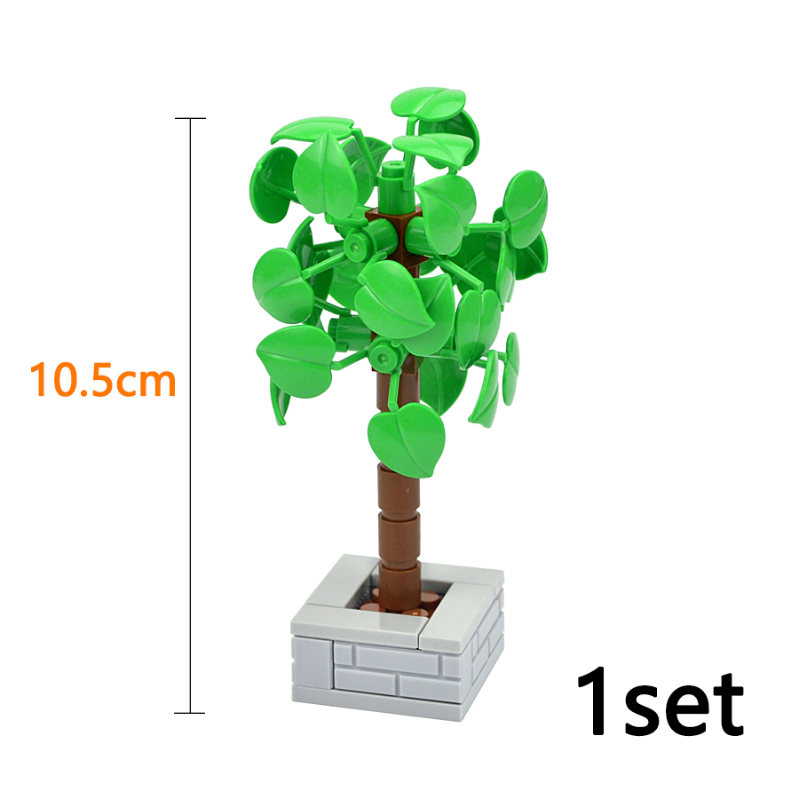 Trees Building Blocks City Far - Bonsai Garden Lego 评论和价格
