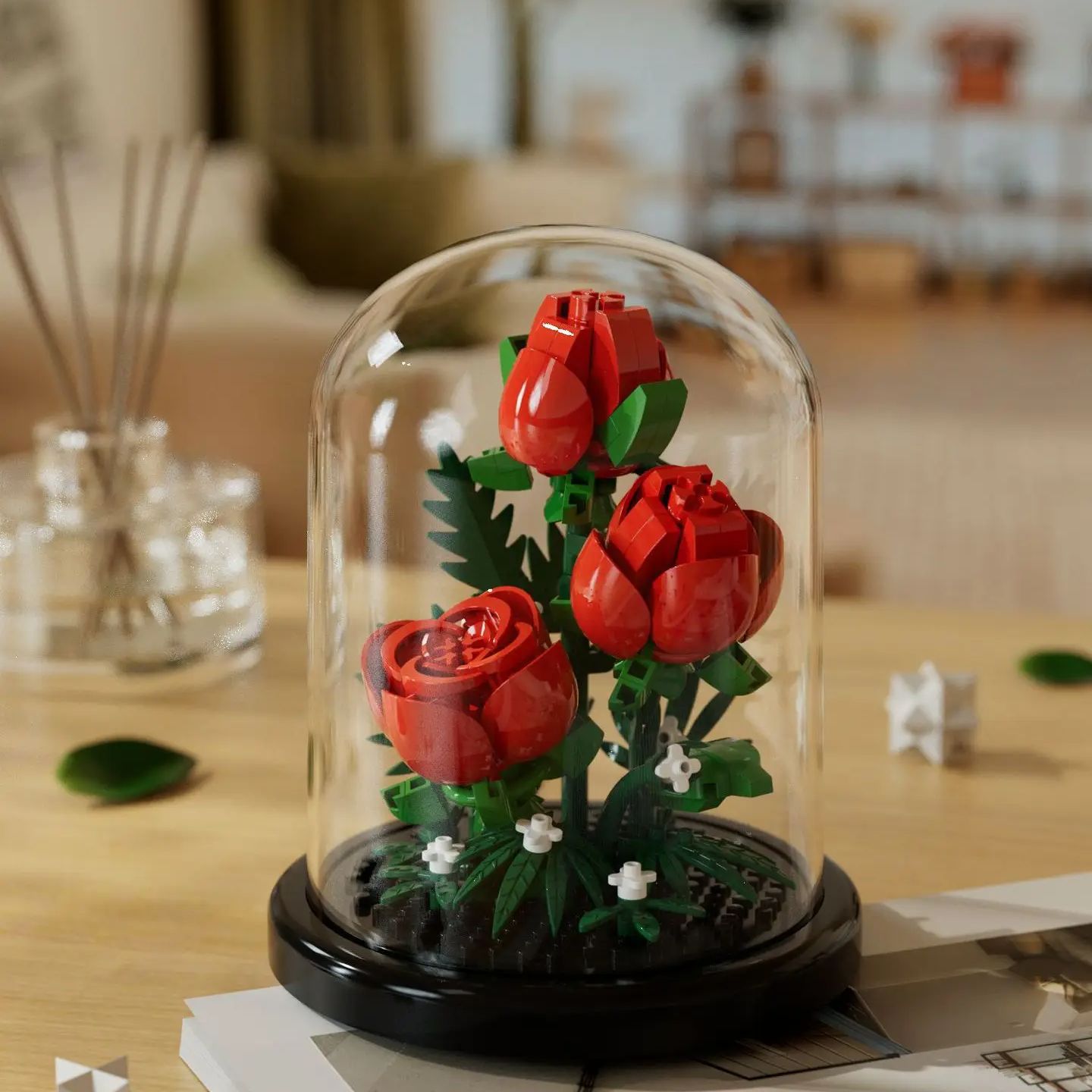 Flower Bouquet Bonsai Building - Bonsai Garden Lego 评论和价格